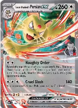 Team Rocket's Persian ex - 150/182 (150/182), Destined Rivals — Pokémon card price