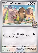 Arven's Skwovet (158/182), Destined Rivals — Pokémon card price
