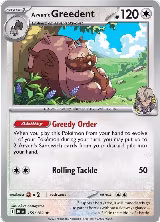 Arven's Greedent - 159/182 (159/182), Destined Rivals — Pokémon card price