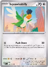 Squawkabilly (160/182), Destined Rivals — Pokémon card price