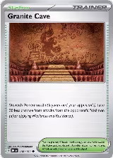 Granite Cave (166/182), Destined Rivals — Pokémon card price