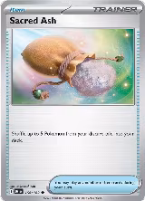 Sacred Ash (168/182), Destined Rivals — Pokémon card price
