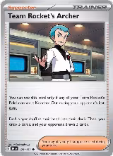Team Rocket's Archer - 170/182 (170/182), Destined Rivals — Pokémon card price