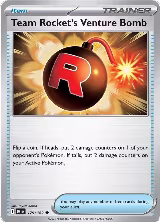 Team Rocket's Venture Bomb (179/182), Destined Rivals — Pokémon card price