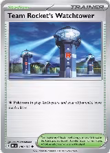 Team Rocket's Watchtower (180/182), Destined Rivals — Pokémon card price