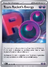 Team Rocket's Energy (182/182), Destined Rivals — Pokémon card price
