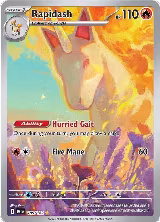 Rapidash - 189/182 (189/182), Destined Rivals — Pokémon card price