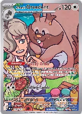 Arven's Greedent - 205/182 (205/182), Destined Rivals — Pokémon card price