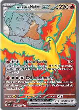 Team Rocket's Moltres ex - 208/182 (208/182), Destined Rivals — Pokémon card price