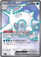 Cetitan ex - 210/182 (210/182), Destined Rivals — Pokémon card price