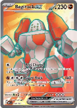 Regirock ex - 214/182 (214/182), Destined Rivals — Pokémon card price