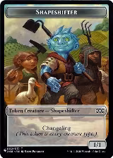 Shapeshifter // Dog Double-Sided Token (2 // 1) — card price