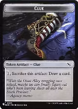 Clue // Copy Double-Sided Token (15 // 1) — card price