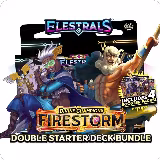 Firestorm - Hermes vs. Zeus Double Starter Deck Bundle with 4 Packs, Divine Champions: Firestorm Starter Decks — Elestrals card price