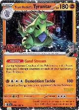 Team Rocket's Tyranitar (Prerelease) [Staff] (096/182), Miscellaneous Cards & Products — Pokémon card price
