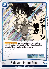 Scissors Paper Rock (FB06-041), Manga Booster 01 — DB Fusion card price