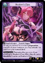 Shadow's Claw (34) — card price