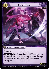 Final Stroke (180) — card price