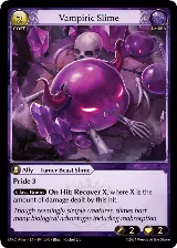Vampiric Slime (191), Mercurial Heart Alter Edition — Grand Archive card price