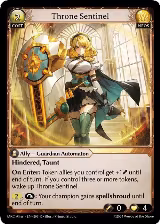 Throne Sentinel (203) — card price
