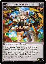 Silvie, With the Pack (003) — card price