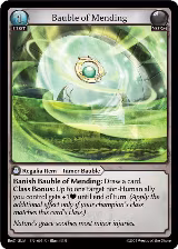 Bauble of Mending (005) — card price