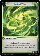 Spirit of Wind (001) — card price