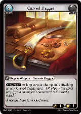Curved Dagger (006) — card price