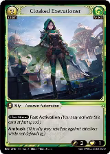 Cloaked Executioner (022) — card price