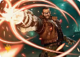 Barret Wallace Art Card (Gold-Stamped Planeswalker Symbol) (8) — card price