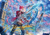 G'raha Tia, Scion Reborn Art Card (19) (Gold-Stamped Signature) (19) — card price