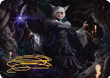 Y'shtola, Night's Blessed Art Card (21) (Gold-Stamped Signature) (21) — card price
