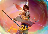 Yuna, Grand Summoner Art Card (Gold-Stamped Signature) (22) — card price