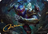 Shadow, Mysterious Assassin Art Card (Gold-Stamped Signature) (26) — card price