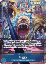 Buggy (051) (English Version 2nd Anniversary Set) (OP09-051), One Piece Promotion Cards — One Piece card price