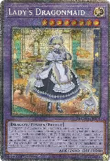 Lady's Dragonmaid (Starlight Rare) (BLMM-EN049), Battles of Legend: Monster Mayhem — Yu-Gi-Oh! card price