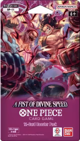 A Fist of Divine Speed - Sleeved Booster Pack, A Fist of Divine Speed — One Piece card price