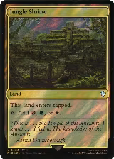 Jungle Shrine (Surge Foil) (406) — card price