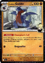 Cynthia's Gabite (Cosmos Holo) (103/182), Miscellaneous Cards & Products — Pokémon card price