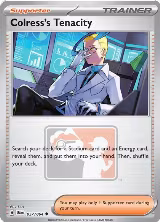 Colress's Tenacity (057/064) — card price