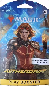 Aetherdrift - Sleeved Play Booster Pack, Aetherdrift — Magic card price