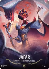 Jafar - Supreme Sorcerer of Lorcana (Oversized) — card price