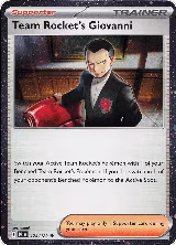 Team Rocket's Giovanni (Cosmos Holo) (174/182), Miscellaneous Cards & Products — Pokémon card price