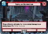 Temple of Destruction (Hyperspace) (289), Legends of the Force — Star Wars card price