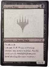 Reverse Ninja, Un-Known Event Playtest Cards — Magic card price