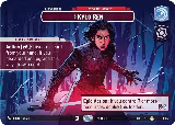 Kylo Ren - We're Not Done Yet (Showcase) (1005), Legends of the Force — Star Wars card price