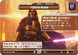 Darth Revan - Scourge of the Old Republic (Showcase) (1021), Legends of the Force — Star Wars card price