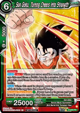 Son Goku, Turning Cheers Into Strength (Deluxe Pack 2025 Vol.2) (P-690), Promotion Cards — DB Super card price