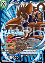 Raditz, Giant Force (Event Pack 17) (DB3-136), Promotion Cards — DB Super card price