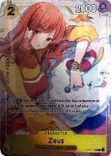 Zeus (Official Playmat -Bandai Card Games Fest 24-25 Edition-) (OP11-106), One Piece Promotion Cards — One Piece card price